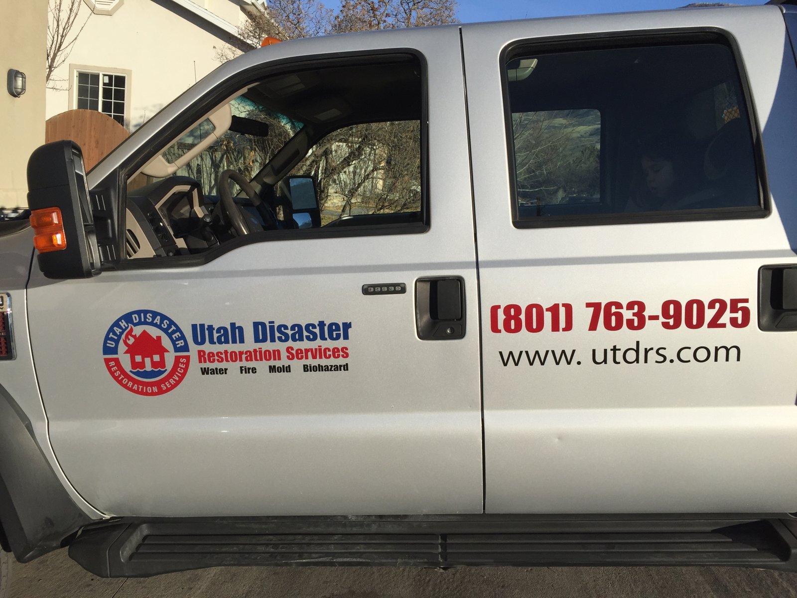 Utah Disaster Restoration Services van decals